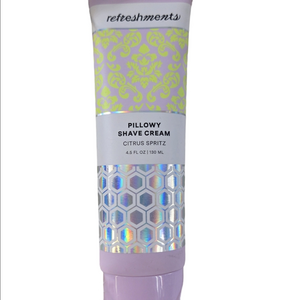 Ipsy refreshments citrus spritz scent pillowy shave cream vegan 4.5 fl oz 130 ml